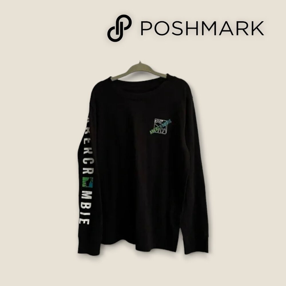 Abercrombie Top‎ LS Logo Size 7/8